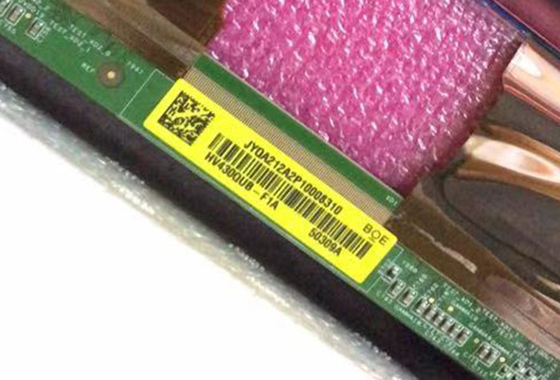 TV 모니터를 위한 43 인치 BOE 텔레비전 패널 12V 4K HV430QUB-F1A 비 Ｃ