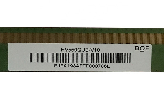 55 &quot; 텔레비전을 위한 HV550QUB-V10 BOE 텔레비전 패널 LCD 55 인치 평면 화면