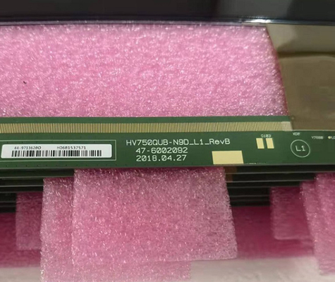 BOE 75 인치 텔레비전 화면,  삼성을 위한 12V 75 인치 엘시디 판넬  DV750QUB-P20